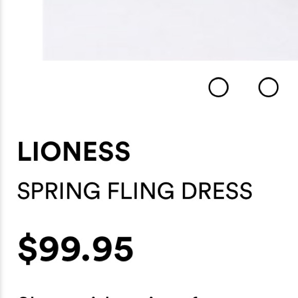 LIONESSSPRING FLING DRESS - Picture 7 of 7